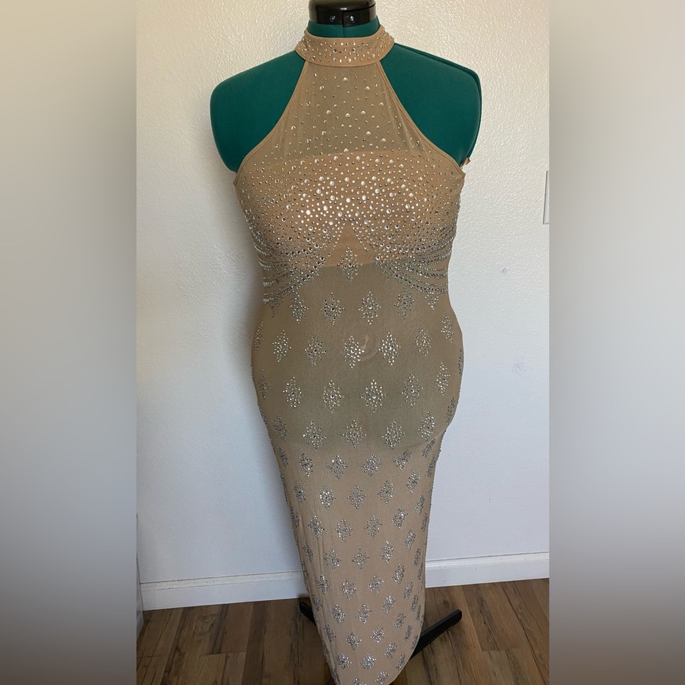 Women’s Bedazzled Evening Dress